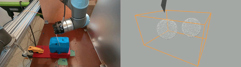 Real-world adaptive w/o force result 1